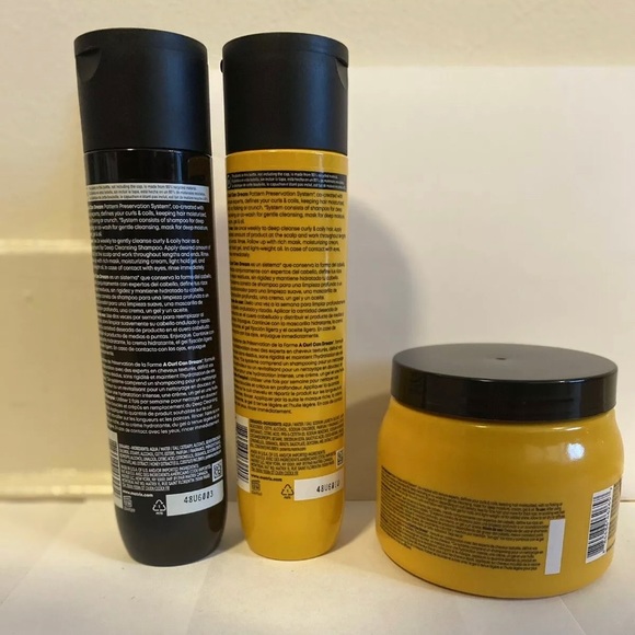 Matrix A Curl Can Dream Co-Wash, Light Hold Gel, & Moisturizing Cream Trio - Picture 2 of 2